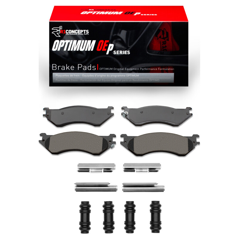 Dodge Ram 1500 Brake Pads - Front - R1 Concepts - Optimum OE - `97-`04